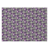 Thistle bloemen violet tafelkleed (Voorkant (Horizontaal))
