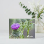 Thistle Briefkaart (Staand voorkant)