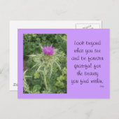 Thistle Briefkaart (Voorkant / Achterkant)