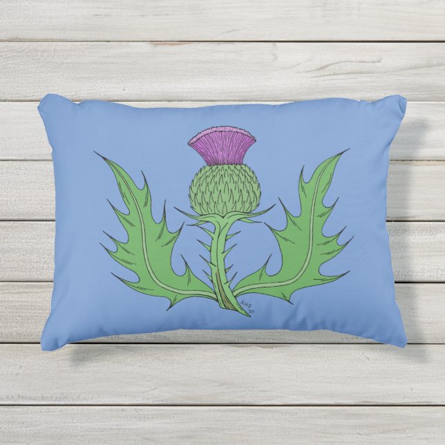 Thistle Buitenkussen (Voorkant)