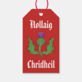 Thistle Cadeaulabel (Voorkant)