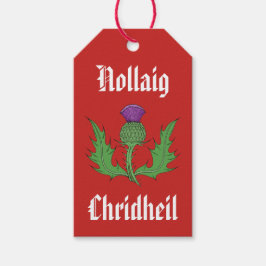 Thistle Cadeaulabel