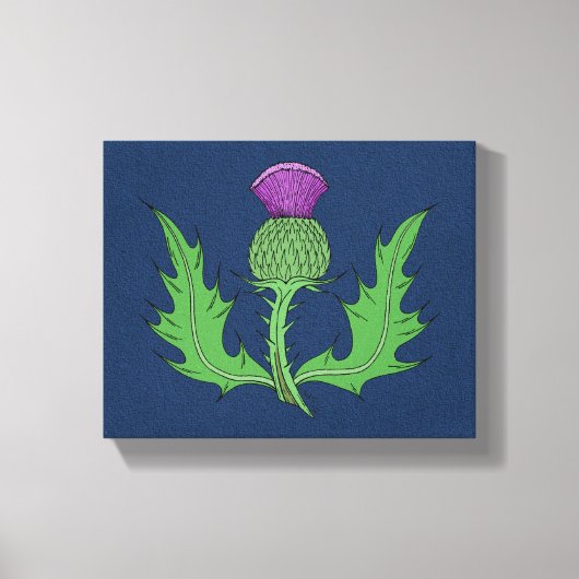 Thistle Canvas Afdruk (Voorkant)