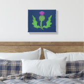 Thistle Canvas Afdruk (Insitu (Slaapkamer))