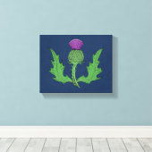 Thistle Canvas Afdruk (Insitu (Houten vloer))