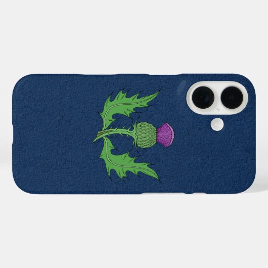 Thistle Case-Mate iPhone Case (Achterkant (horizontaal))