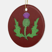 Thistle Ceramic Ornament (Links)