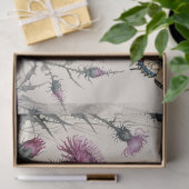Thistle en Butterflies Weefselpapier Tissuepapier (Geschenk)
