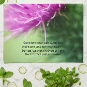 Thistle en Selkirk Grace Kitchen Towels Theedoek (Gevouwen)