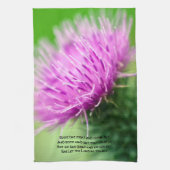 Thistle en Selkirk Grace Kitchen Towels Theedoek (Verticaal)