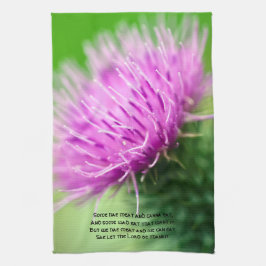 Thistle en Selkirk Grace Kitchen Towels Theedoek