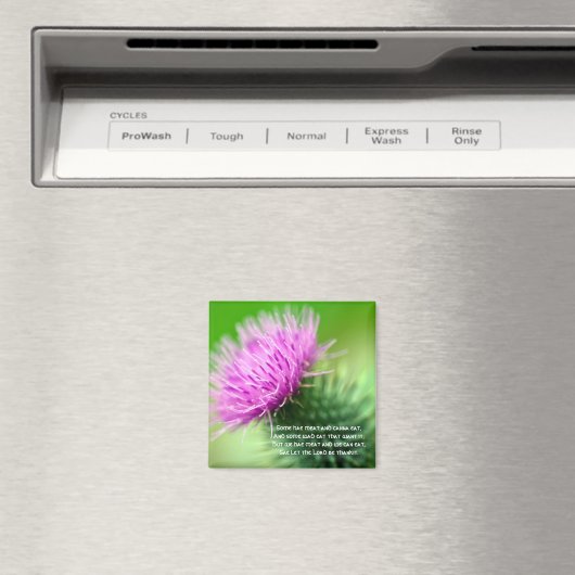 Thistle en Selkirk Grace Magnet (Insitu (Vaatwasser))