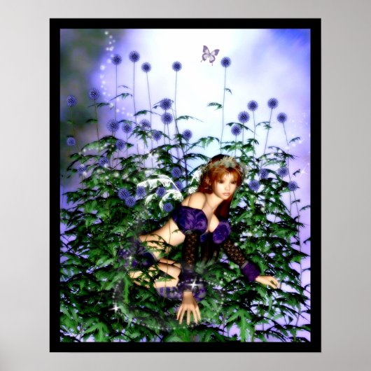 Thistle Fairie Poster (Voorkant)