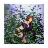 Thistle Fairie Tile Tegeltje (Voorkant)