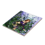 Thistle Fairie Tile Tegeltje (Zijkant)