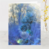 Thistle in Paarse Kaart (Gele Bloem)