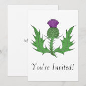 Thistle Kaart (Voorkant / Achterkant)