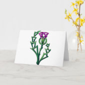 Thistle Kaart (Gele Bloem)