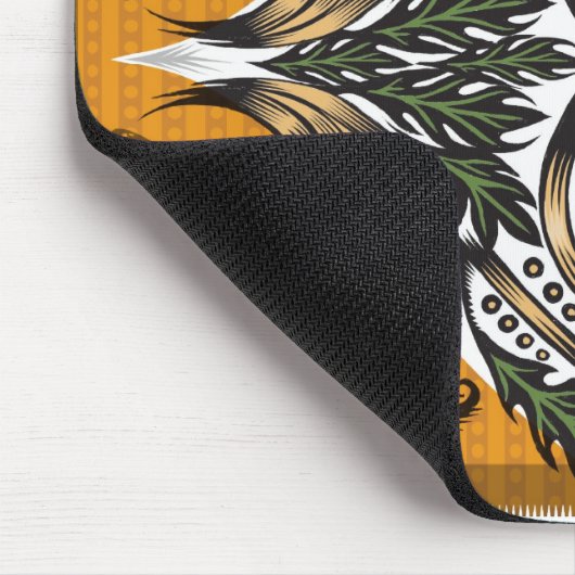 Thistle Love Valentijn Mousepad Muismat (Hoek)