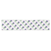 Thistle met een touw van tartan korte tafelloper (Horizontaal)