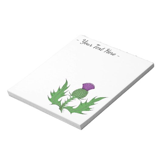 Thistle Notitieblok (Linkerzijde)