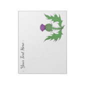 Thistle Notitieblok (Linkerzijde)