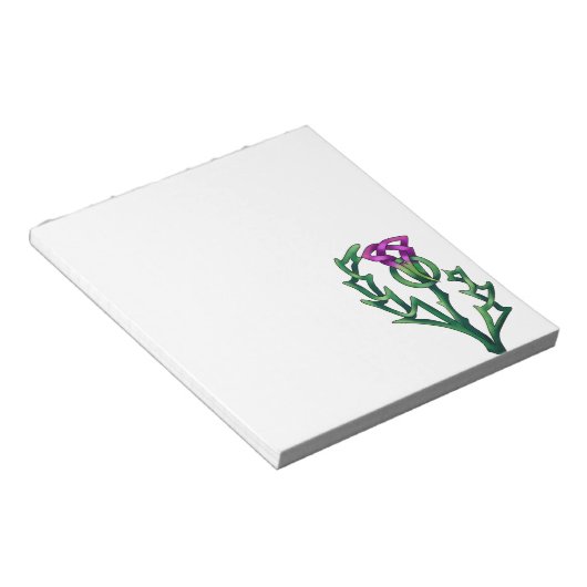 Thistle Notitieblok (Schuin)