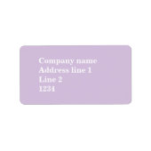 Thistle paars etiket (Voorkant)