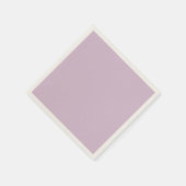 Thistle Paarse Solid Pastel Kleurtoon Servet (Hoek)