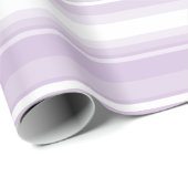 Thistle paarse strepen cadeaupapier (Rol Hoek)