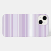 Thistle paarse strepen Case-Mate iPhone case (Achterkant (horizontaal))