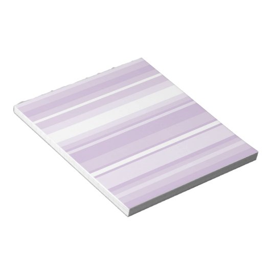 Thistle paarse strepen notitieblok (Schuin)