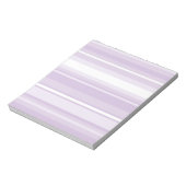 Thistle paarse strepen notitieblok (Linkerzijde)