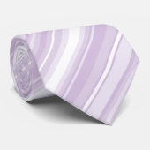 Thistle paarse strepen stropdas (Opgerold)
