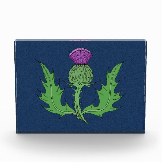 Thistle Photo Block Fotoblokken (Voorkant)