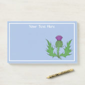 Thistle Post-it® Notes (Op bureau)