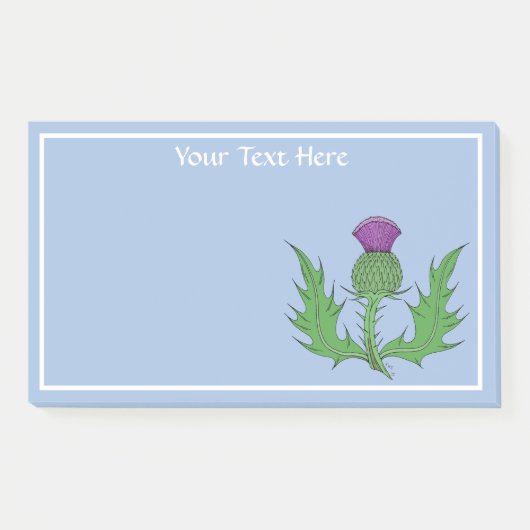 Thistle Post-it® Notes (Voorkant)