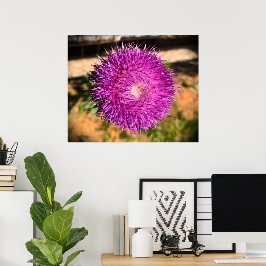 Thistle Poster (Thuiskantoor)
