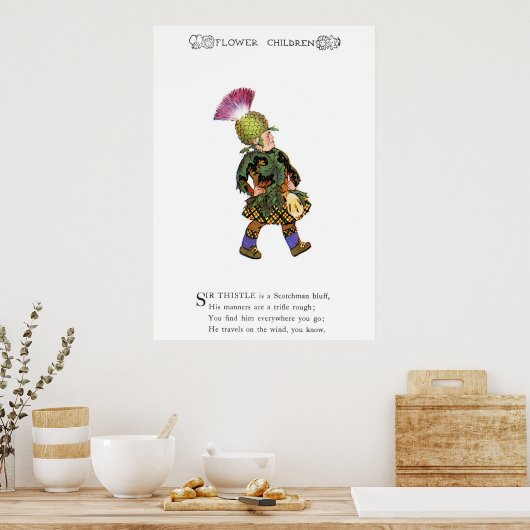 Thistle Poster (Keuken)