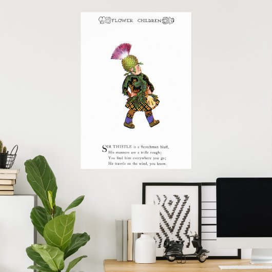 Thistle Poster (Thuiskantoor)