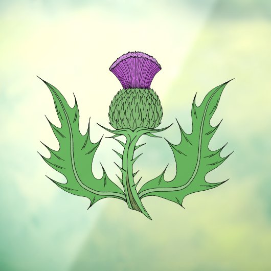 Thistle Raamsticker (Vel 3)