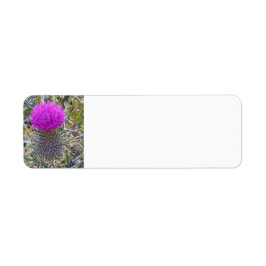 Thistle Return Address Label