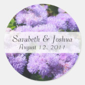 Thistle Save the Date Sticker (Voorkant)