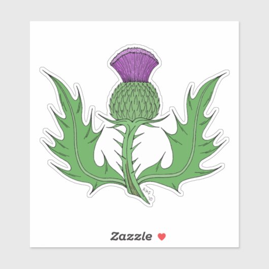 Thistle Sticker (Vel)