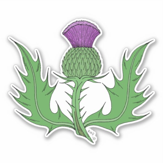 Thistle Sticker (Voorkant)