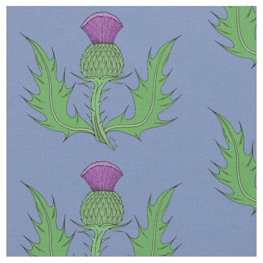 Thistle Stof (Close Up)