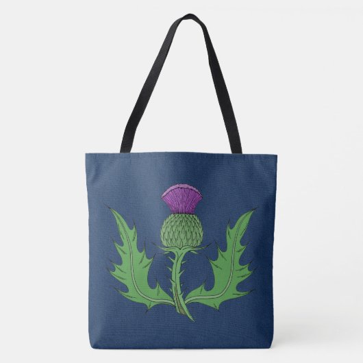 Thistle Tote Bag (Voorkant)