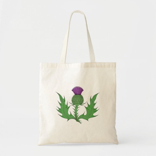 Thistle Tote Bag (Voorkant)
