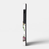 Thistle violette bloemen Case-Mate iPhone case (Achterkant / Links)