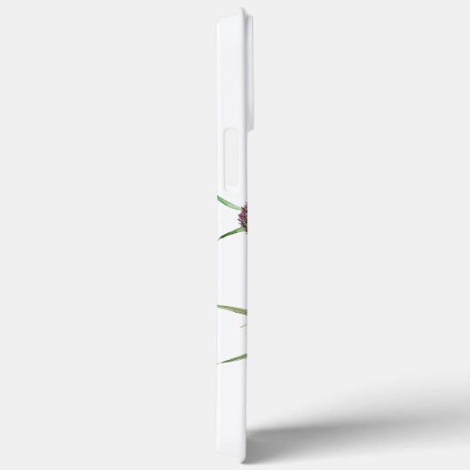 Thistle violette bloemen Case-Mate iPhone case (Achterkant / Rechts)